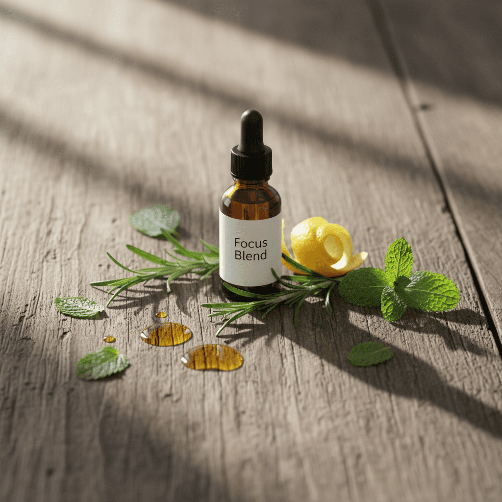 A Receita de Blend de Óleos Essenciais para Foco que Vai Mudar seu Jogo