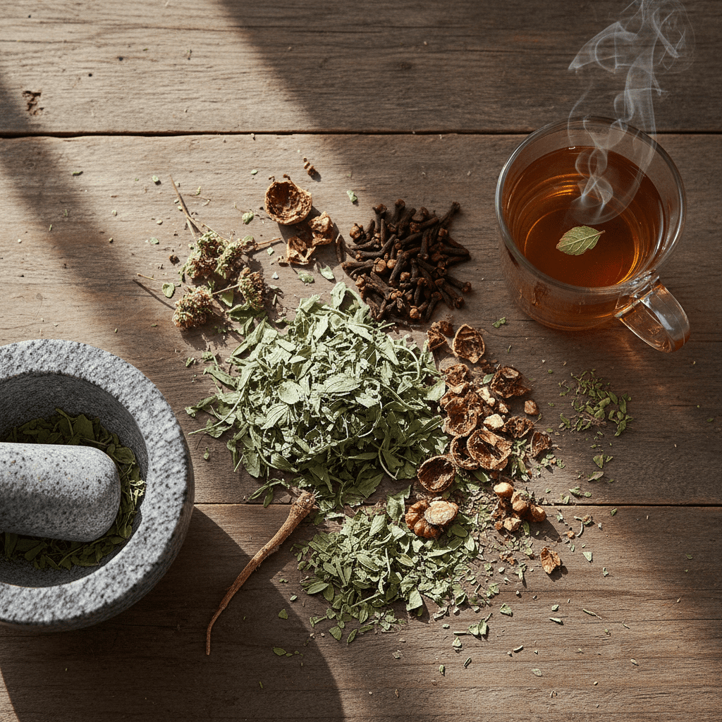 Protocolo de Desparasitação Natural com Ervas para Adultos: O Guia Completo de Como Fazer