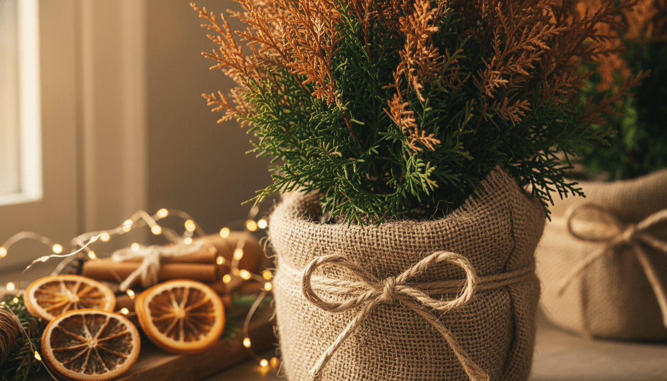 Tuia Holandesa Vermelha: A Tendência para o Natal 2025