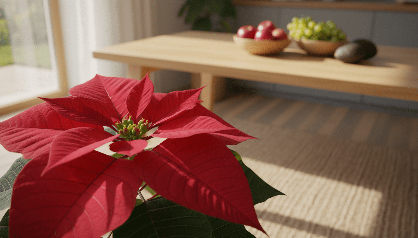 Poinsétia Cuidados Para Manter sua Flor de Natal Vibrante o Ano Todo