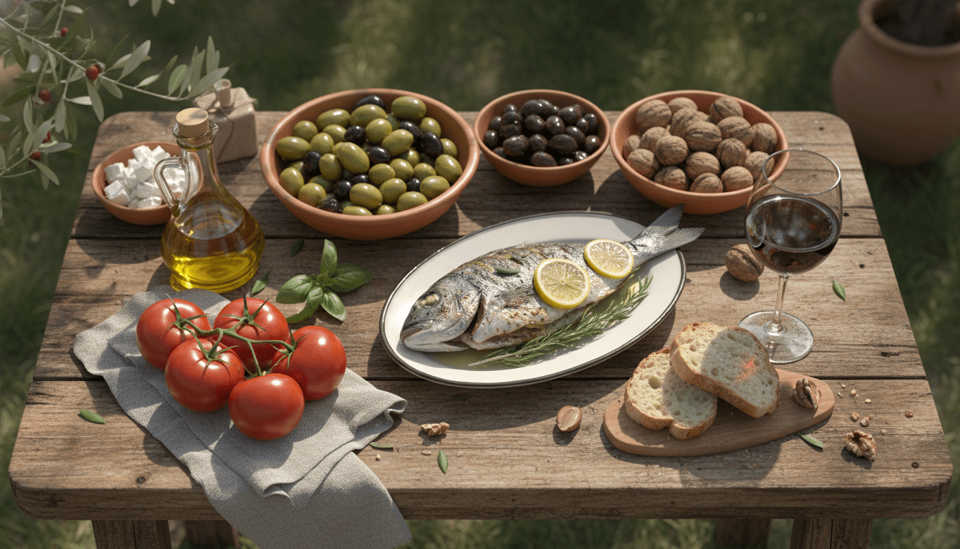 Dieta Mediterrânea: O Caminho Natural para a Saúde Plena