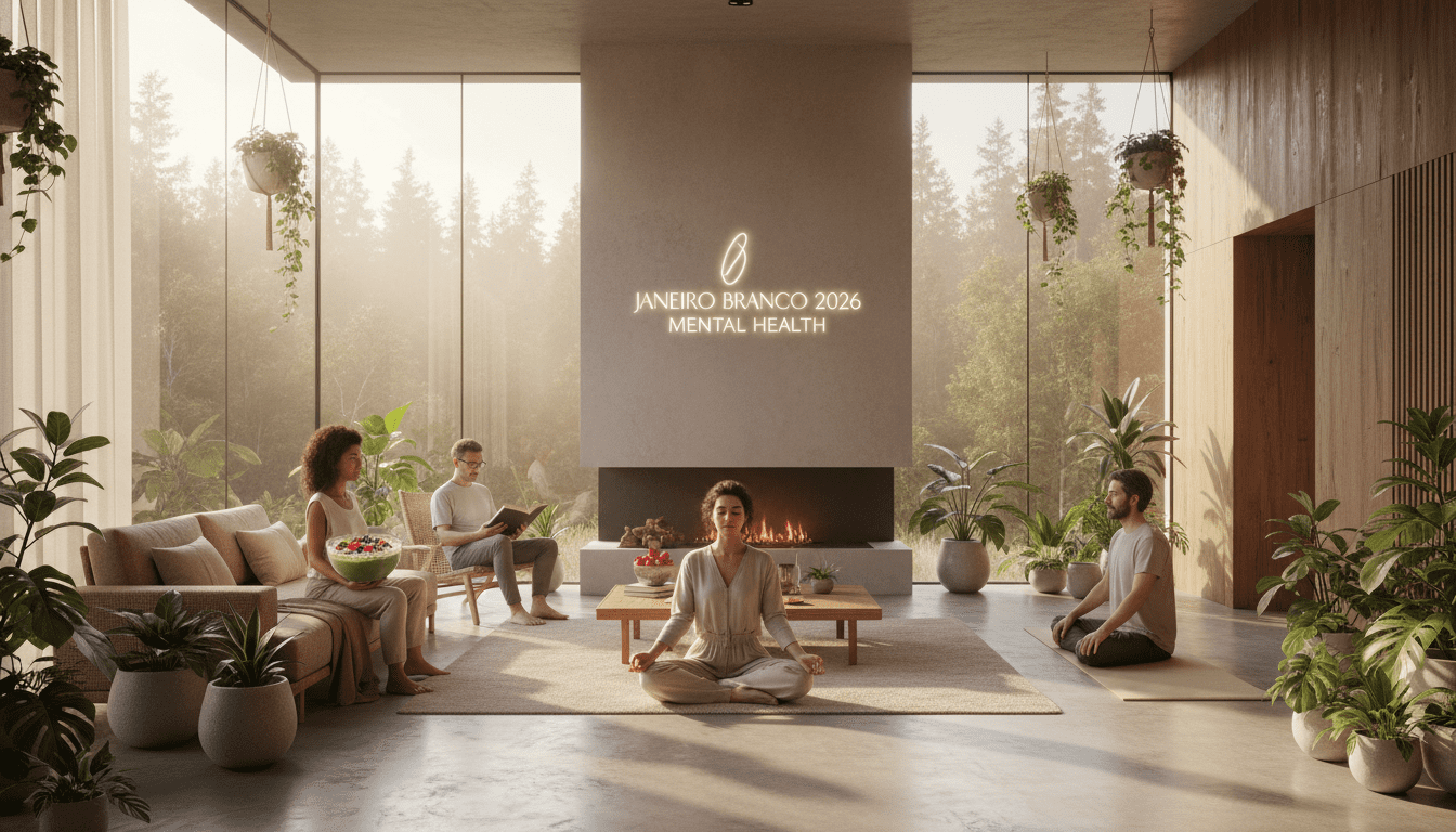 Janeiro Branco 2026 Saúde Mental: O Começo da Sua Jornada de Equilíbrio