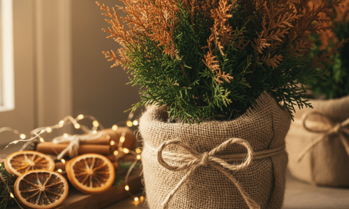 Tuia Holandesa Tuia Holandesa Vermelha. A Tendência para o Natal 2025